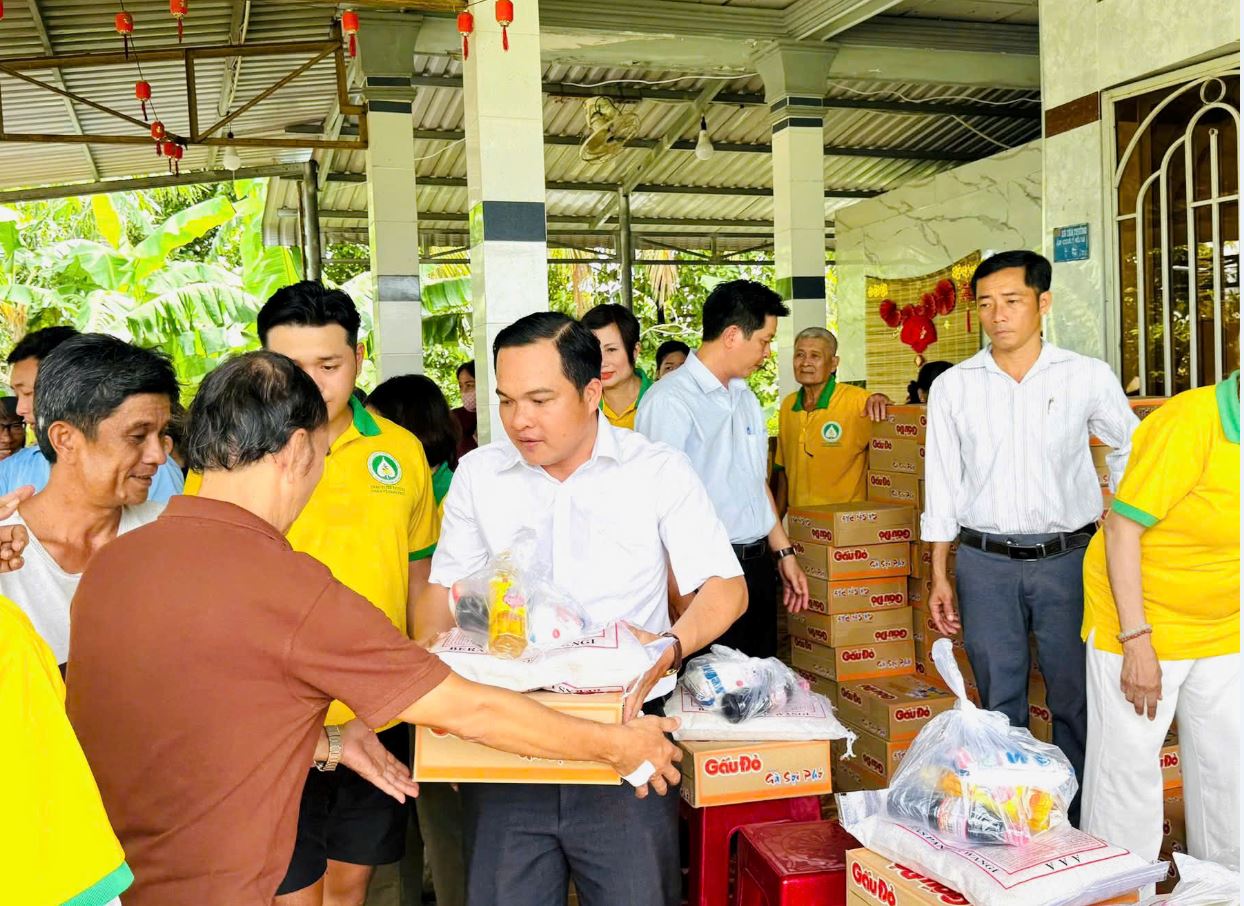 Chia sẻ yêu thương – Gieo mầm nhân ái tại xã Vĩnh Thành nhân dịp Vu Lan 2025