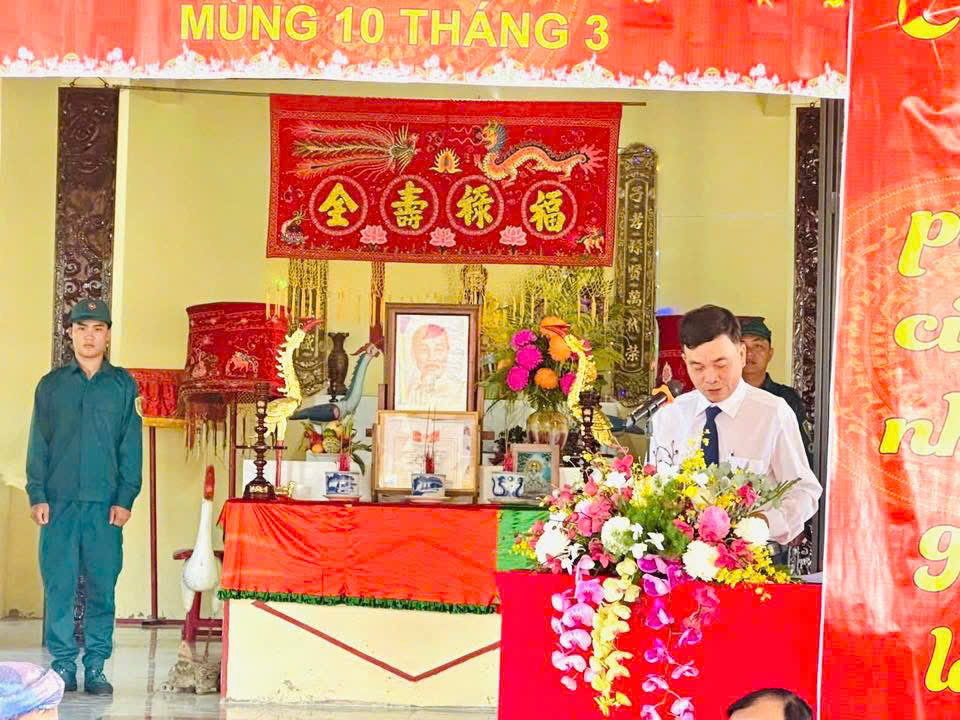 Xã Vĩnh Thành trang trọng tổ chức Lễ Giỗ Tổ Hùng vương năm 2026