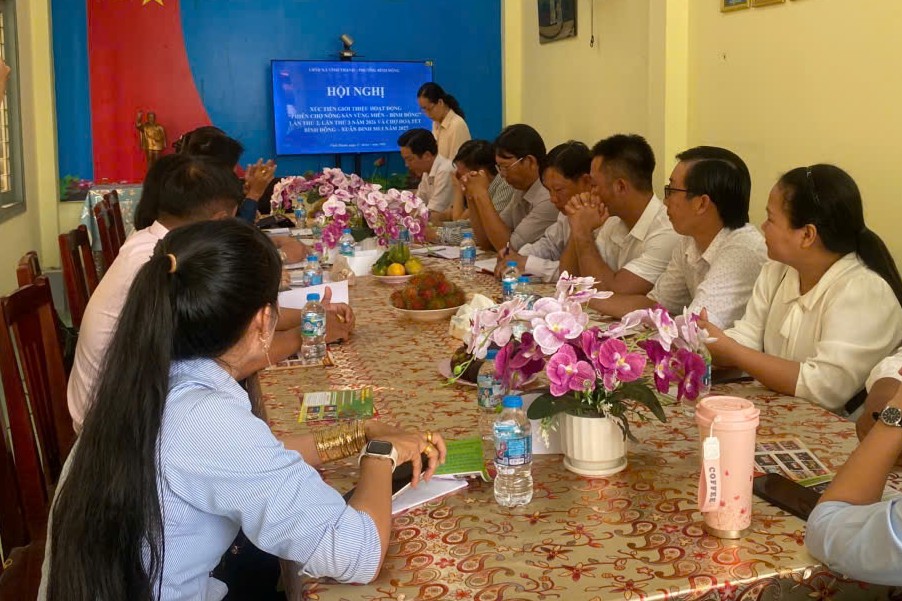 Xã Vĩnh Thành phối hợp kết nối, quảng bá sản phẩm đặc trưng địa phương với phường Bình Đông